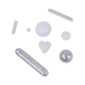 Preview: PME Out the Box Sprinkle Mix - White Wedding Hochzeit  60g